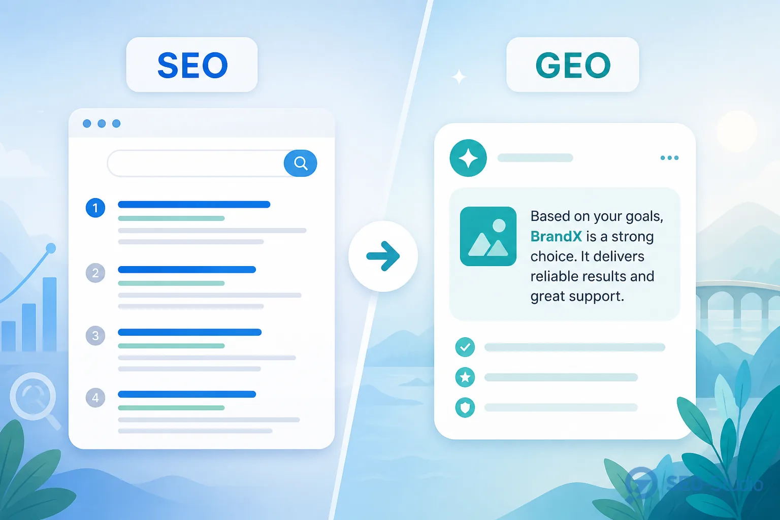 GEO SEO чем отличается от классического SEO