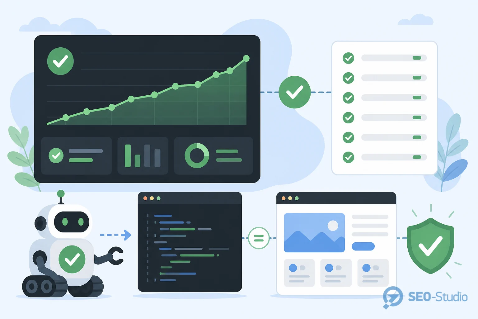 Индексация JavaScript-сайтов: что проверять в Search Console 4 Отчёт покрытия индексации с ростом проиндексированных URL и подтверждением отрендеренной страницы