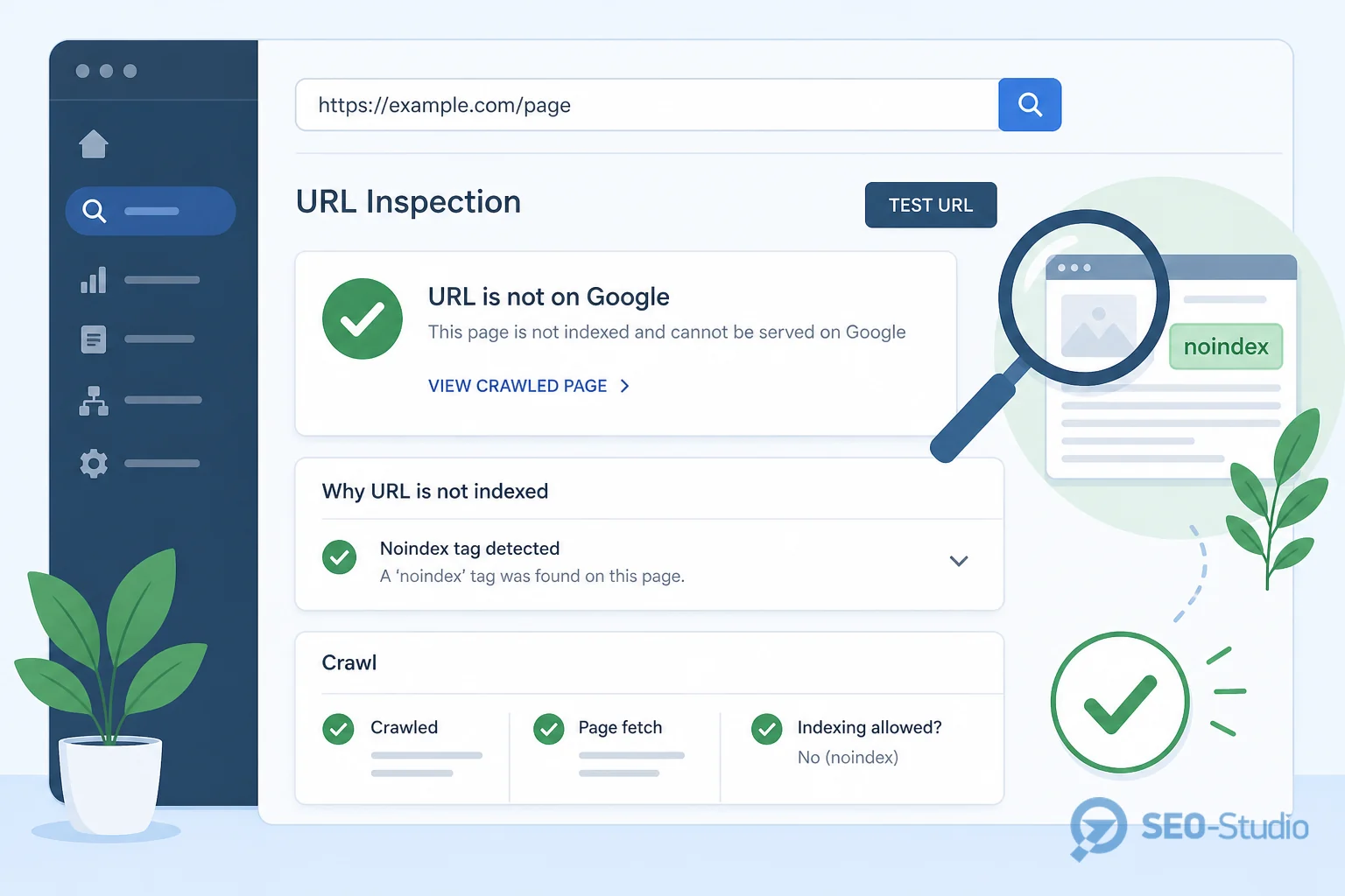 Тег noindex: когда он уместен, а когда вредит 4 Проверка URL и статуса индексации после внедрения noindex