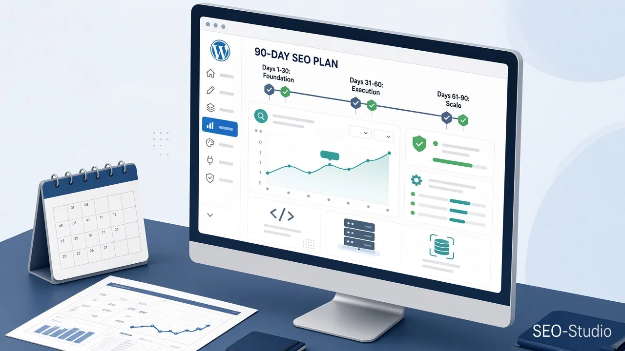 SEO-стратегія для бізнесу: як будувати систему росту 7 Таймлайн SEO-плану на 90 днів: фундамент, виконання, масштаб