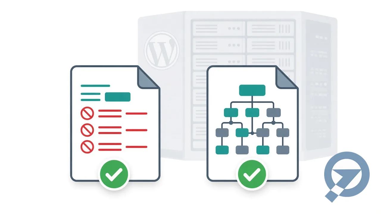 Документи robots.txt та XML sitemap з перевіркою статусів