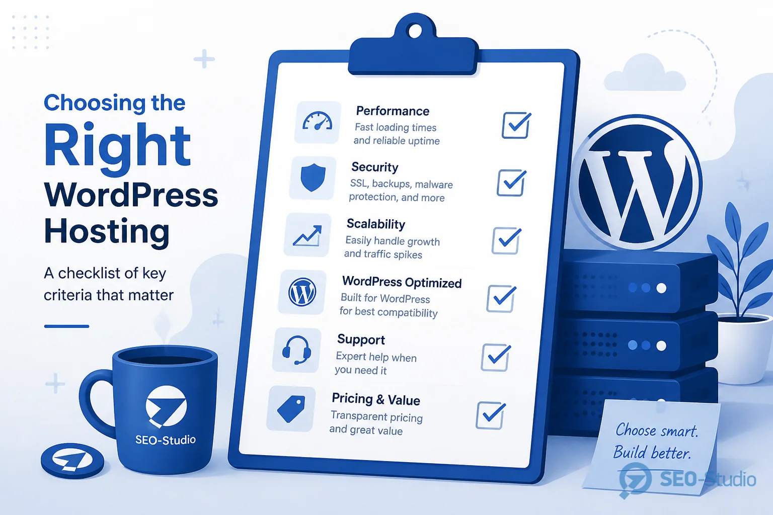 Вибір хостингу для WordPress під SEO і CWV 3 Порівняльна таблиця shared VPS managed WordPress і CDN